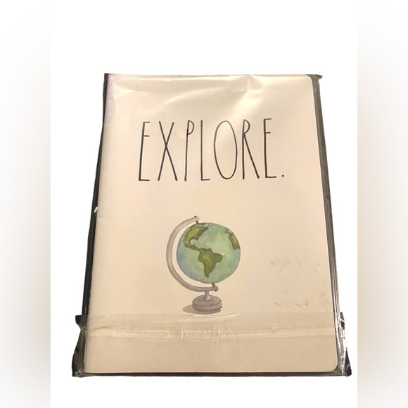 Rae Dunn 2-Pack WRITE/EXPLORE Notebook - Picture 6 of 6